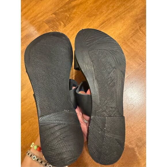 Woman’s new Brave Soles leather sandals black size 8 - Picture 3 of 5
